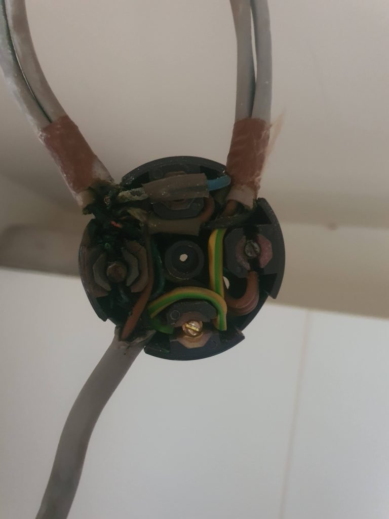Burt out junction box