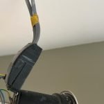 Good wiring to light fitting